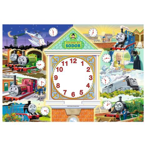 Thomas & Friends 60pc Clock Jigsaw Puzzle Extra Image 1